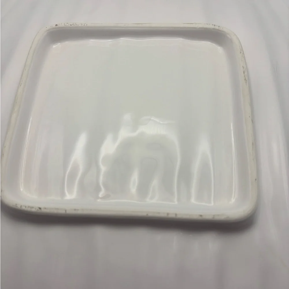 White Asparagus Ceramic Tray/Plate